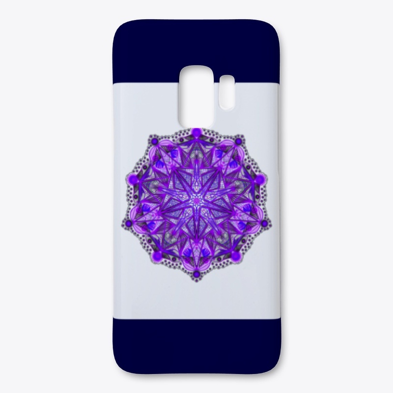 Purple Black Mandala Idea