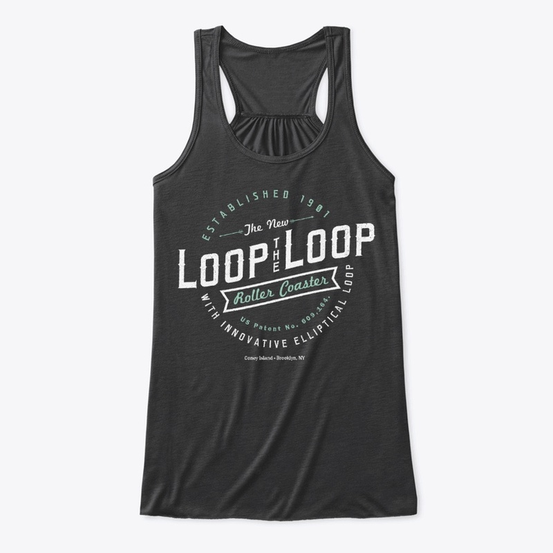 Loop The Loop Vintage Retro Logo