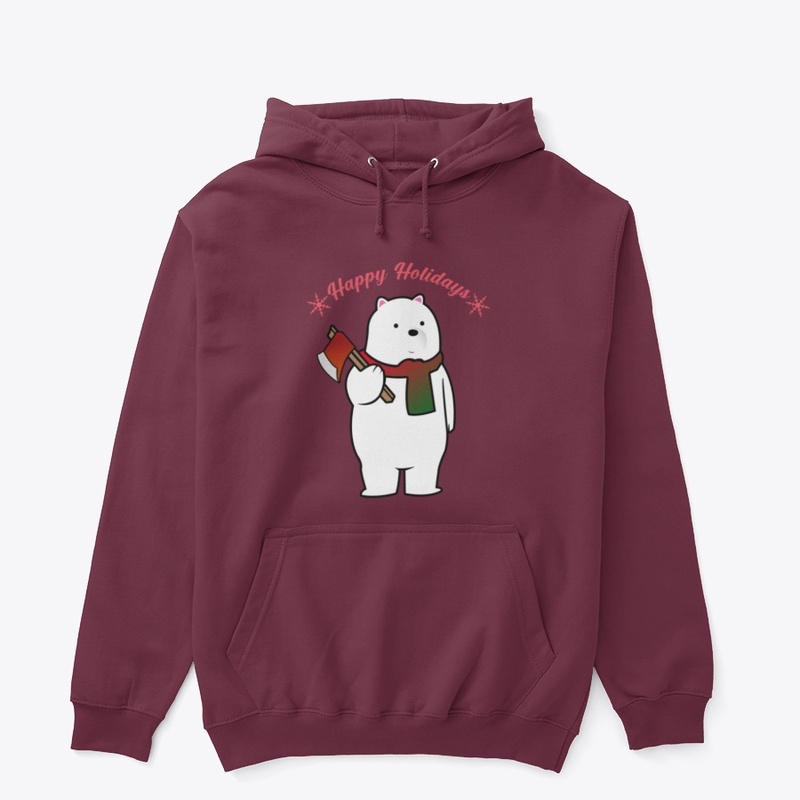 Happy Holidays Ice Bear