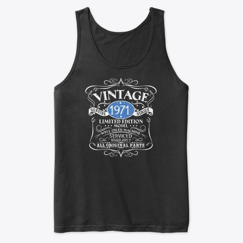 Womens Vintage 1971 50th Birthday Gift