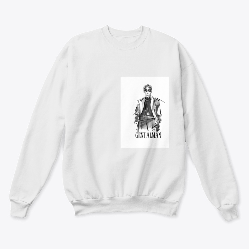 White hoodies with back print 