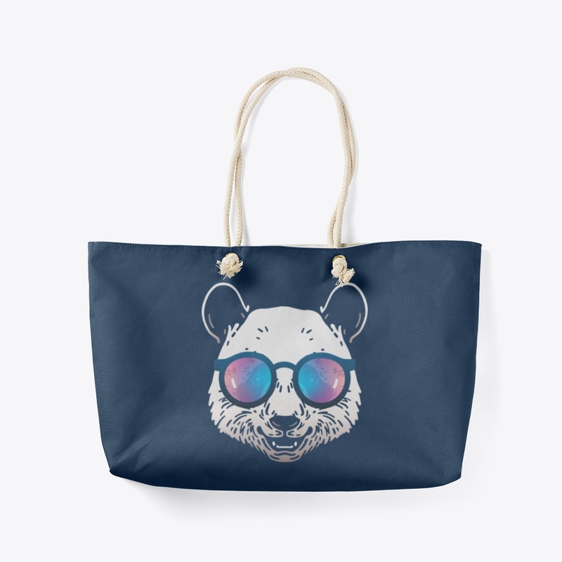 Cute Panda in Sunglasses (Colored+sg06)