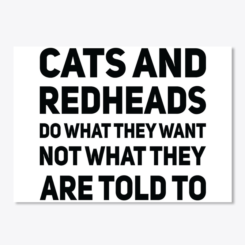 Redheads Do What They Want