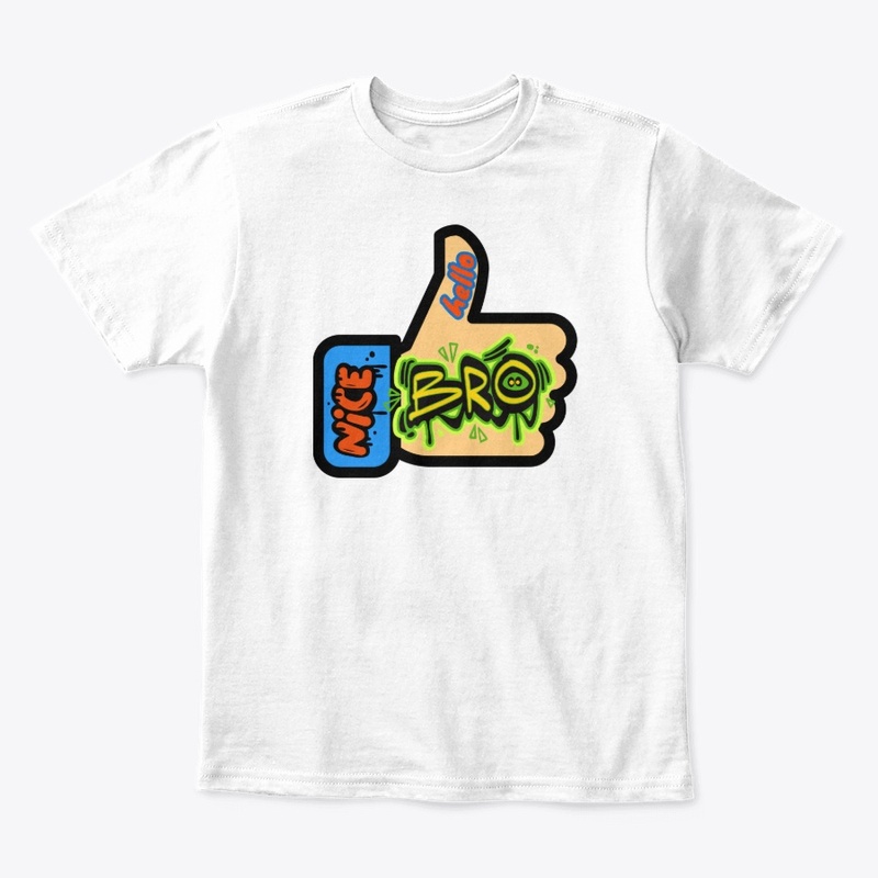 Nice Bro / Smile Bro Kids & Gents Tee