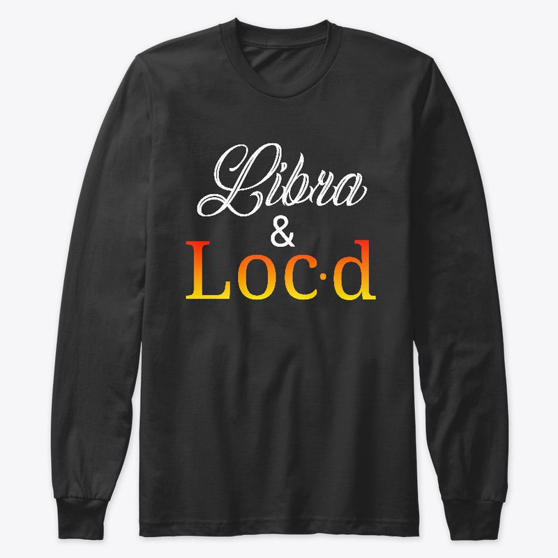 Libra & loc'd zodiac tee shirt