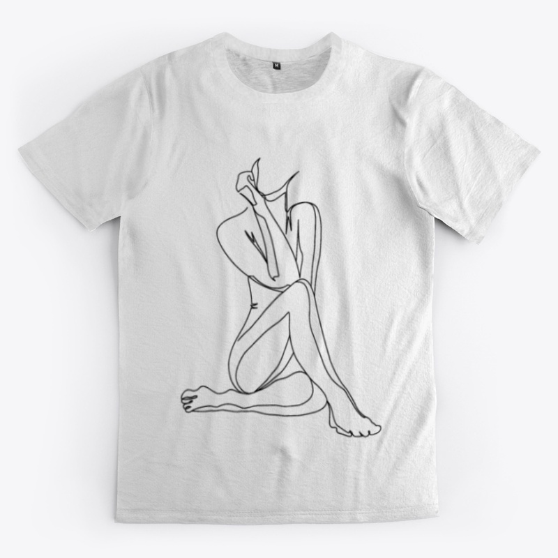 Abstract Woman Line