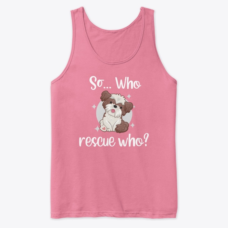 So, who rescue who? Shih tzu, Apso dog