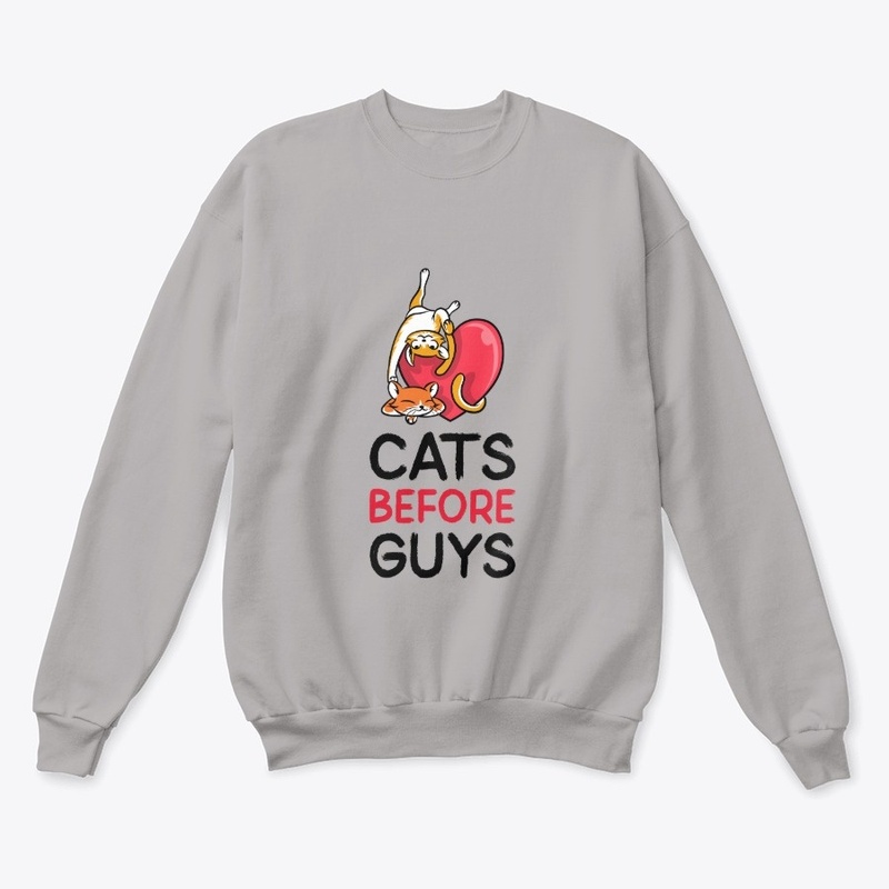 Cats Before Guys Tshirt 