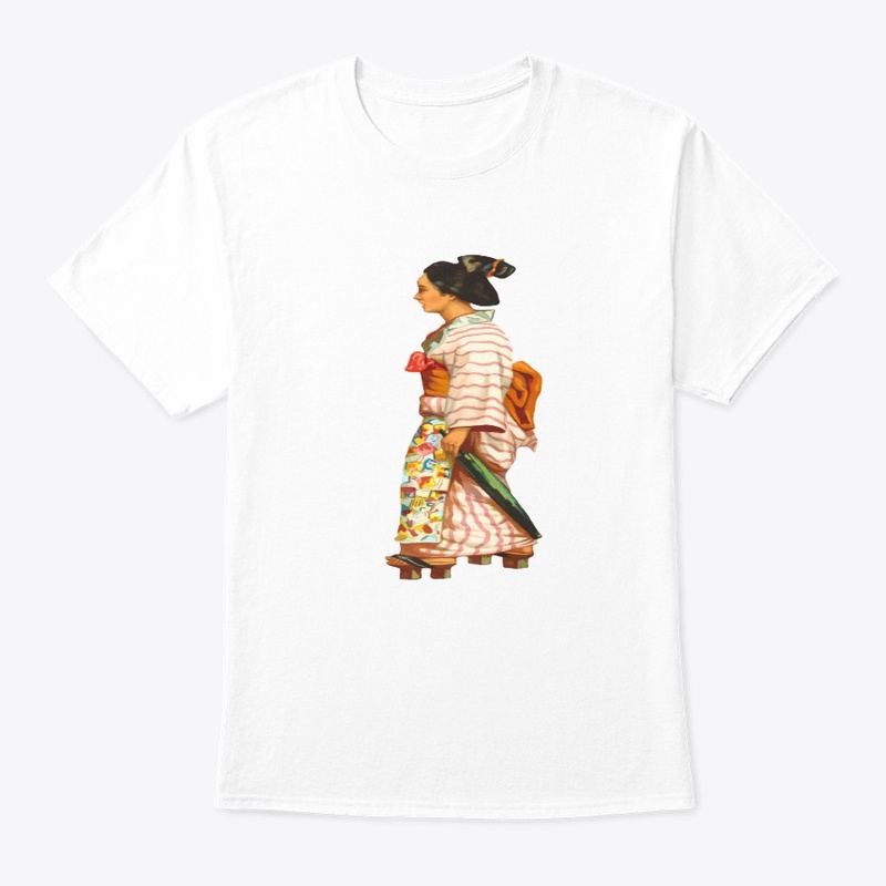 日本人女性 T シャツ - 日本への愛をファッショナブルに表現