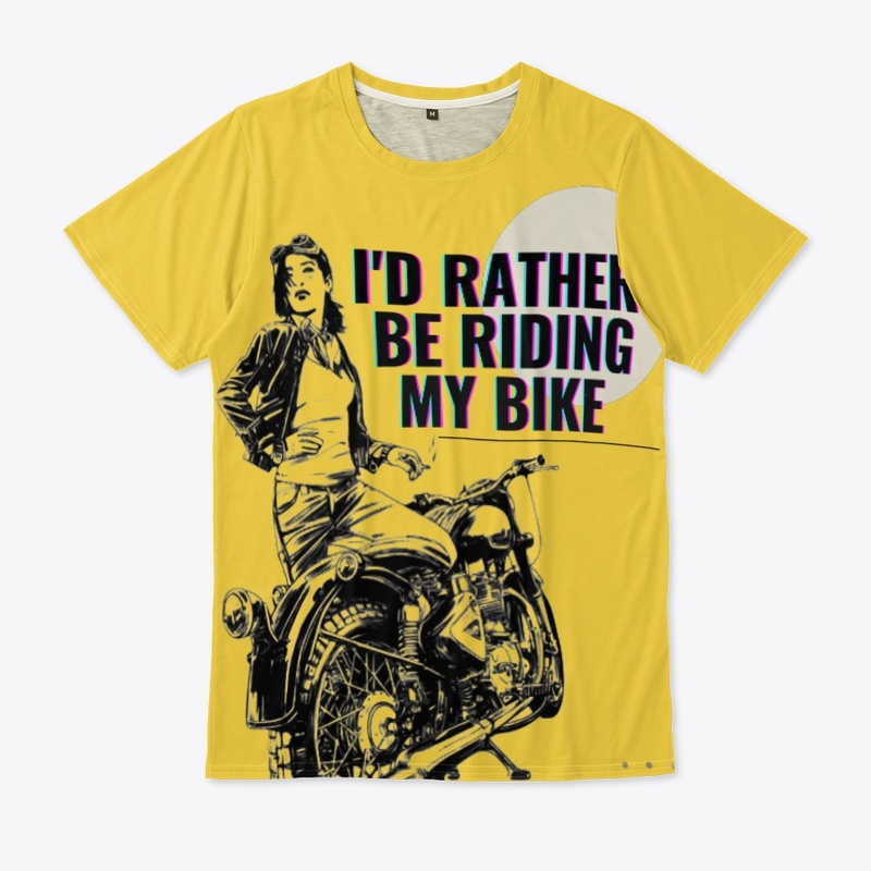 I would rather be riding my bike