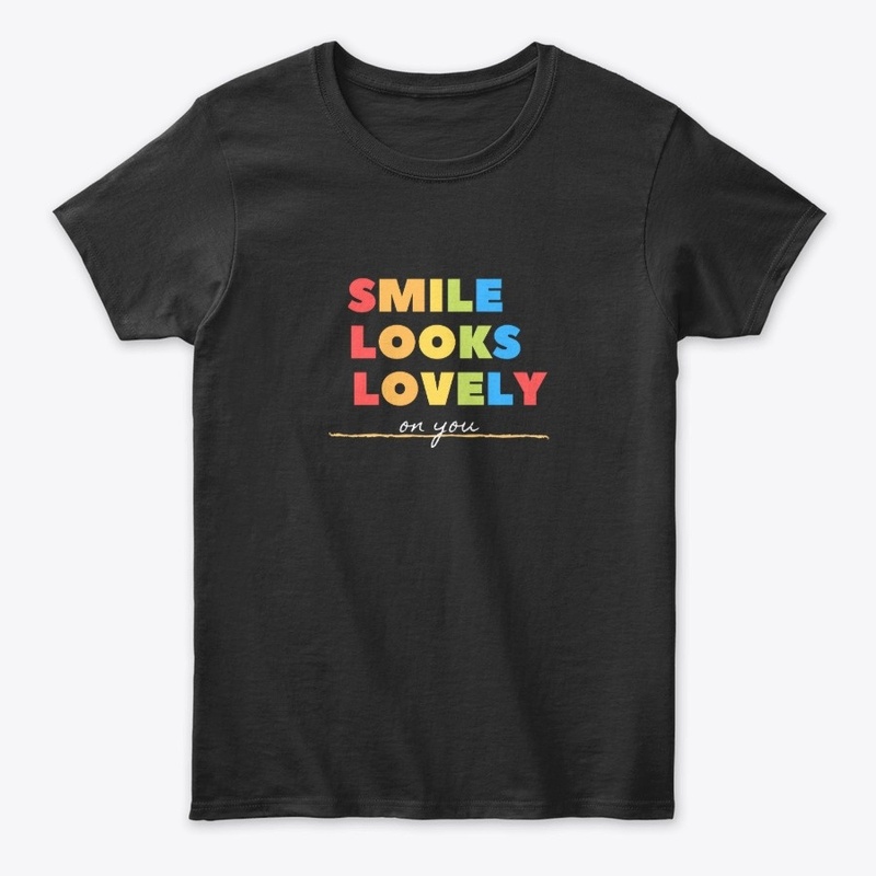 Positive smile looks lovely on you