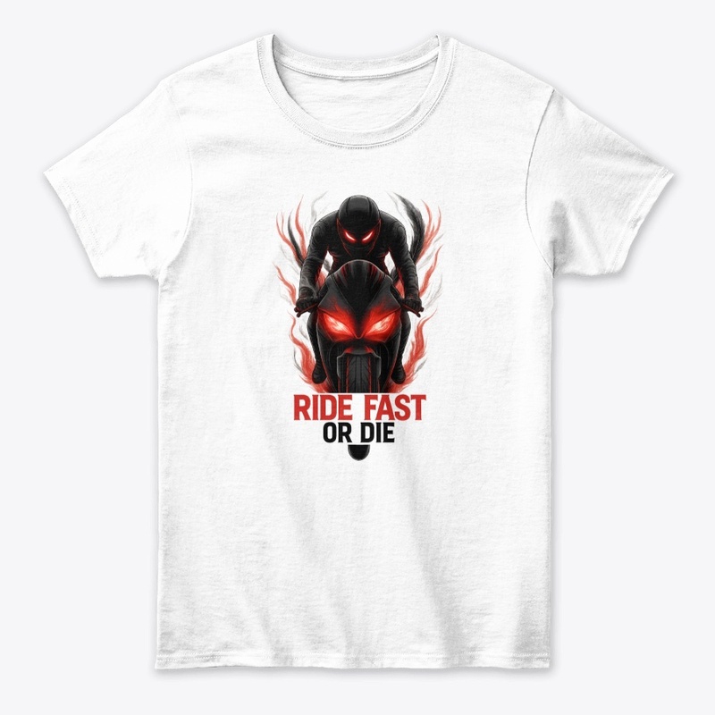 Dark Rider – Ride Fast or Die T-Shirt