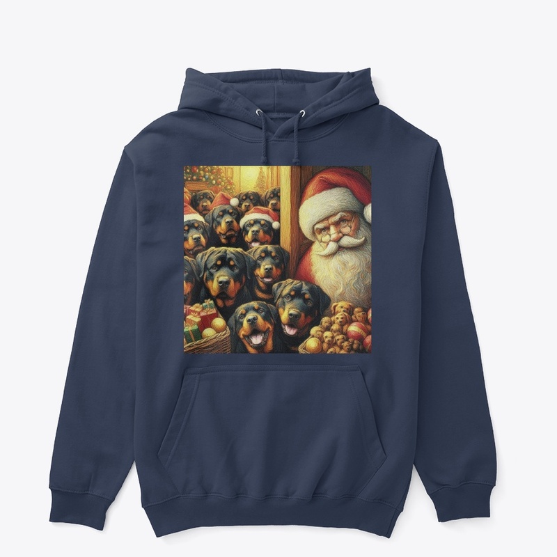 Rottweilers & Santa