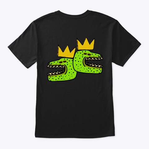 Natural Born Kings T Shirt Black T-Shirt Back