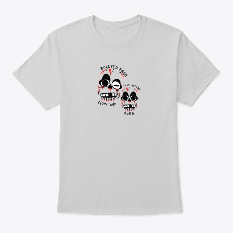 Skulls on the bottom 