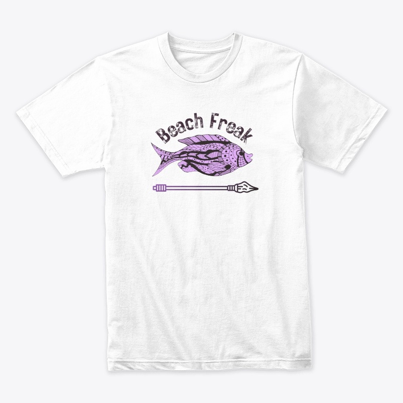 Mens Fish and Spear Beach Freak