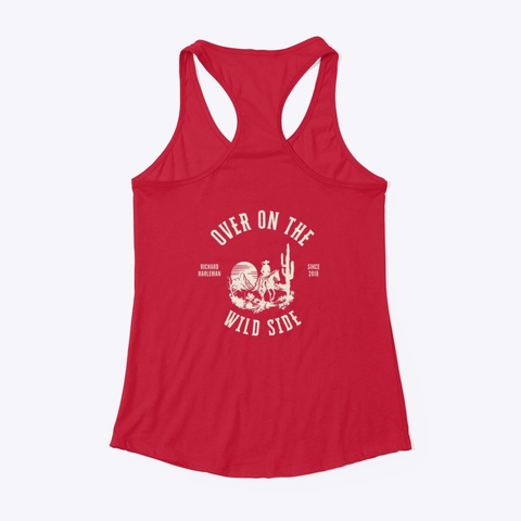 Women’s Tank Red T-Shirt Back