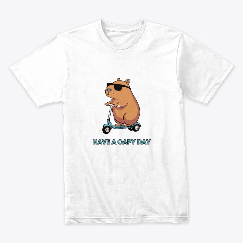 Have a Capy Day Tee Shirt