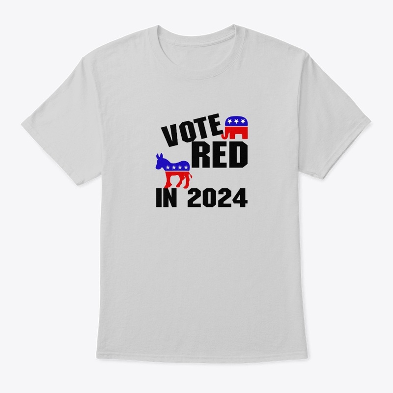 Brilliant Vote RED in 2024 Design