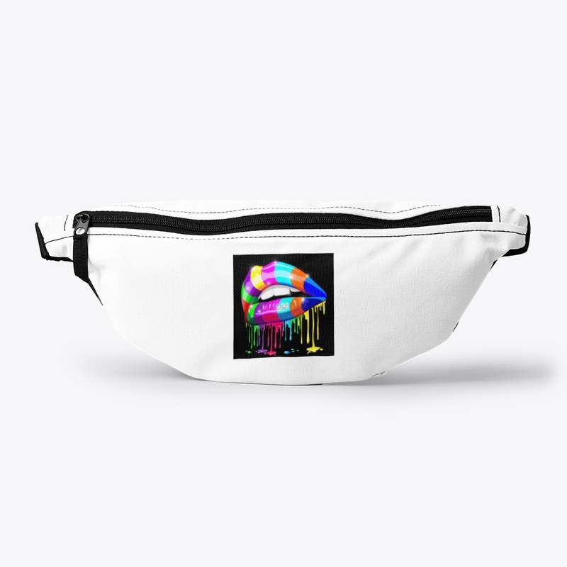 cute rainbow fanny pack