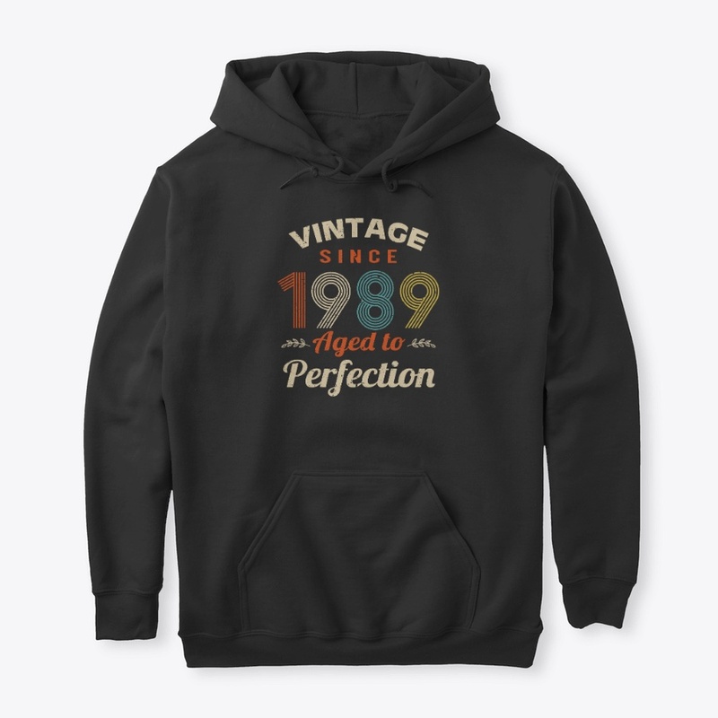 Vintage Since 1989 Birthday Gift T Shirt