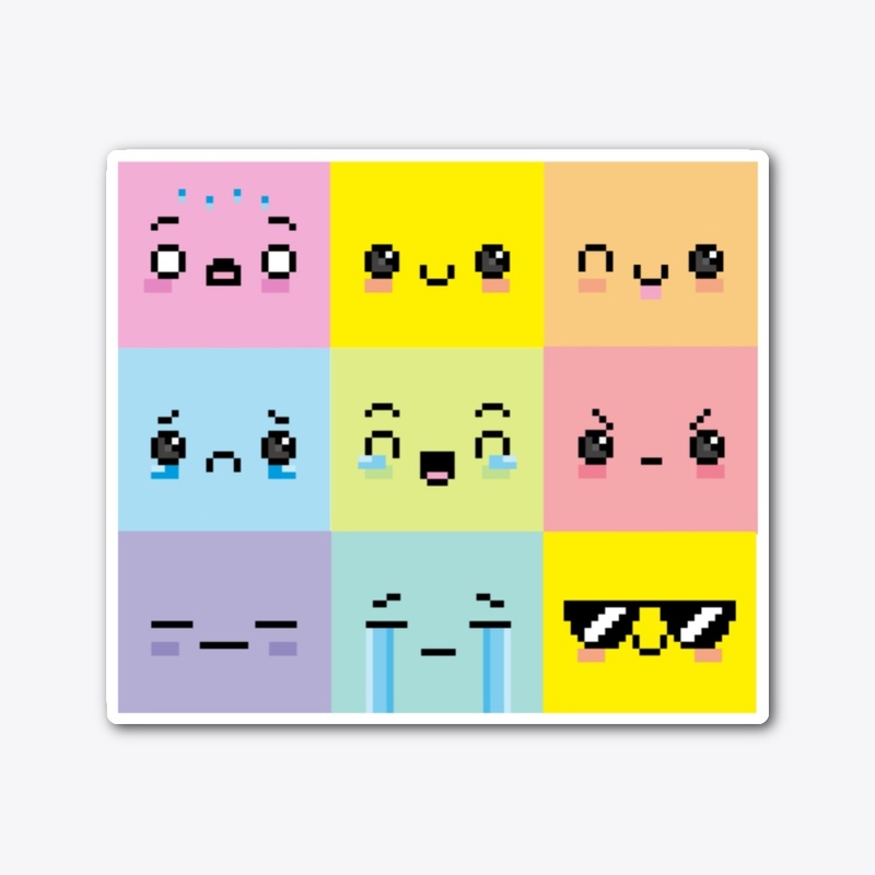 Square Emoji Family :)