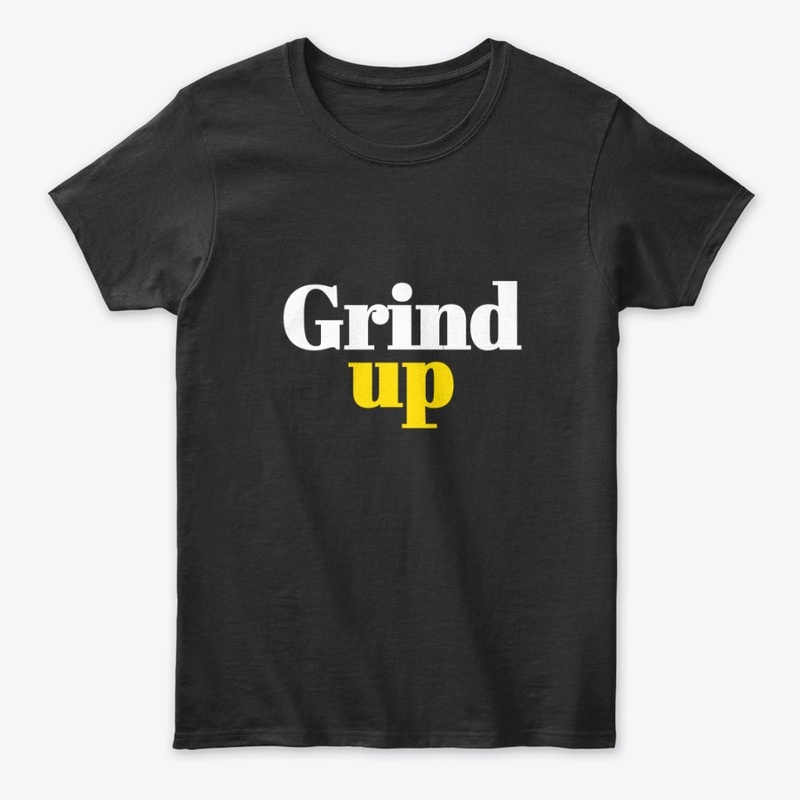 Grind Up– Motivational Typography Design