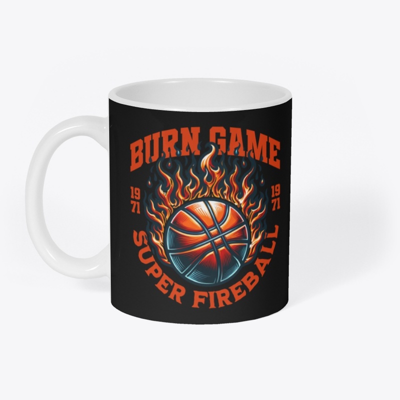 Basketball Burn Game Flames