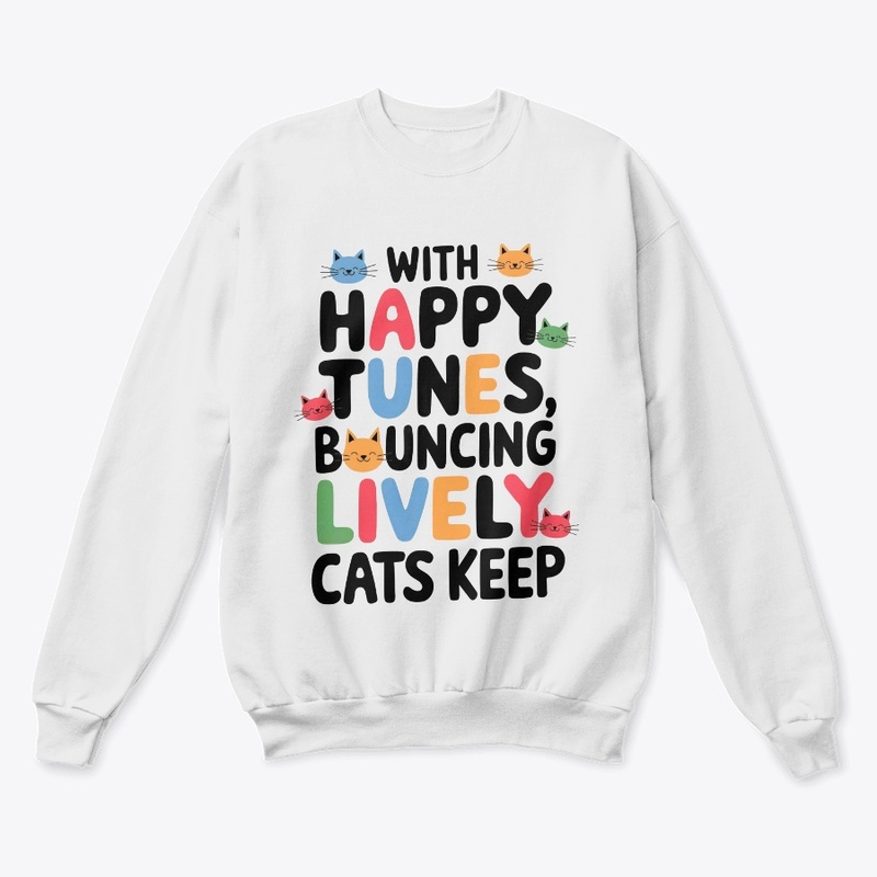 Happy Tunes Bouncing Cats