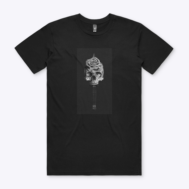 Skull rose and dagger