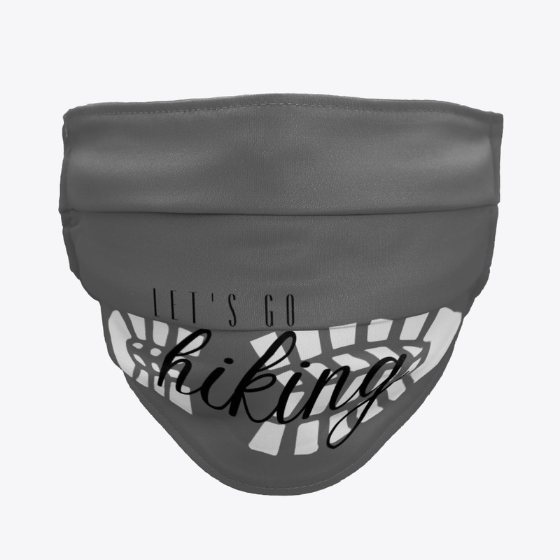 Let's Go Hiking Boot Facemask