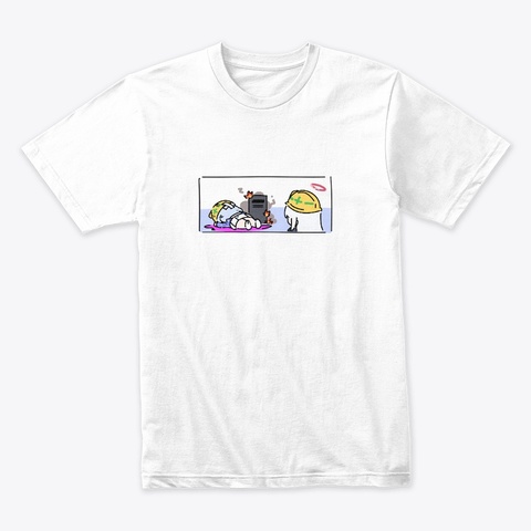 Ba Server Maintenance Shirt White T-Shirt Front