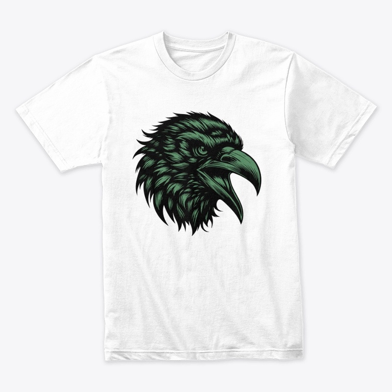Intense Angry Crow Design