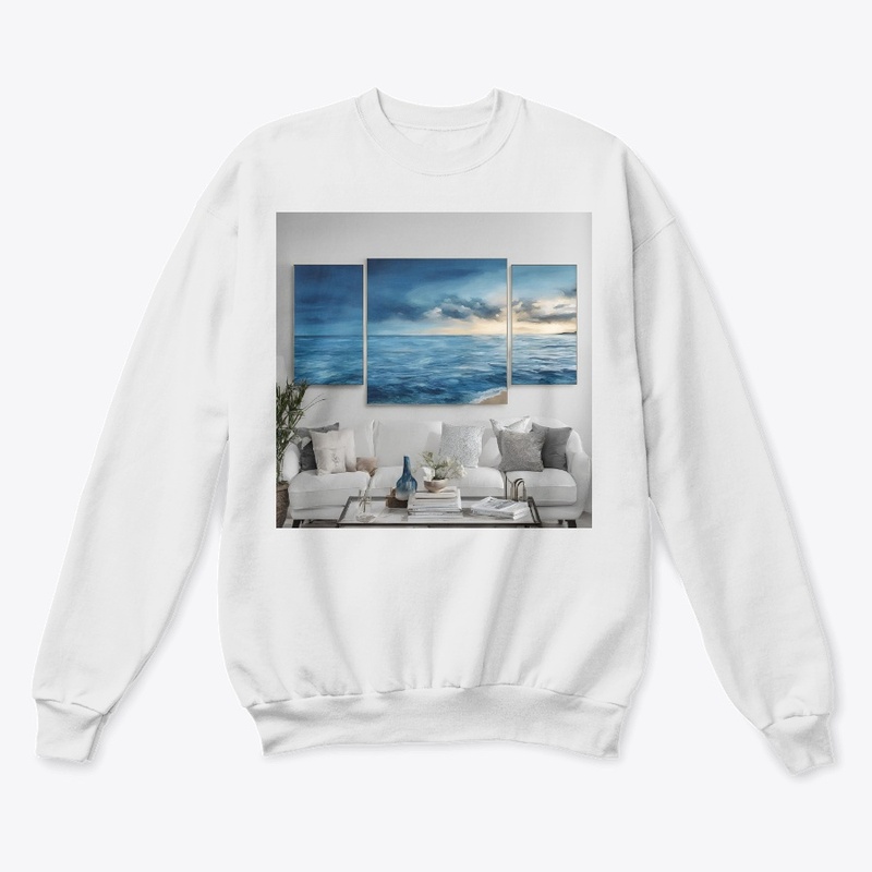 Blue Ocean Canvas Art