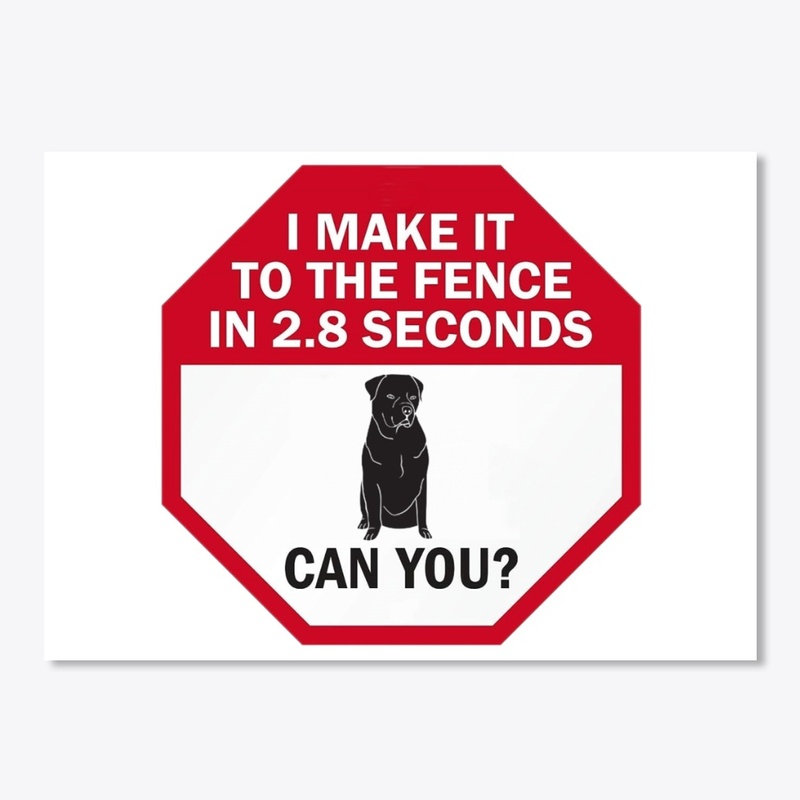 Rottweiler Warning Sticker