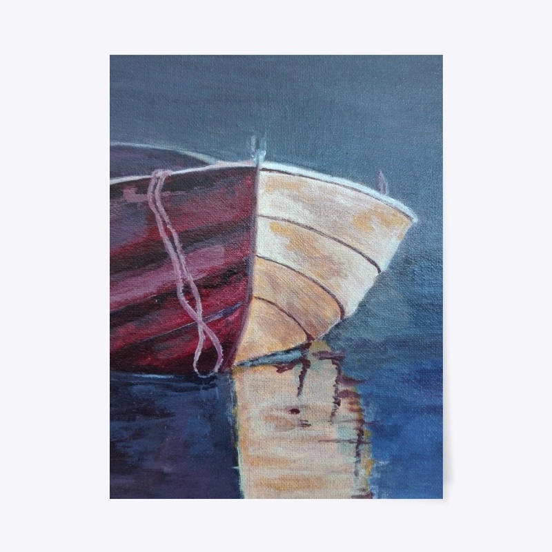 Fishing Boat Reflection