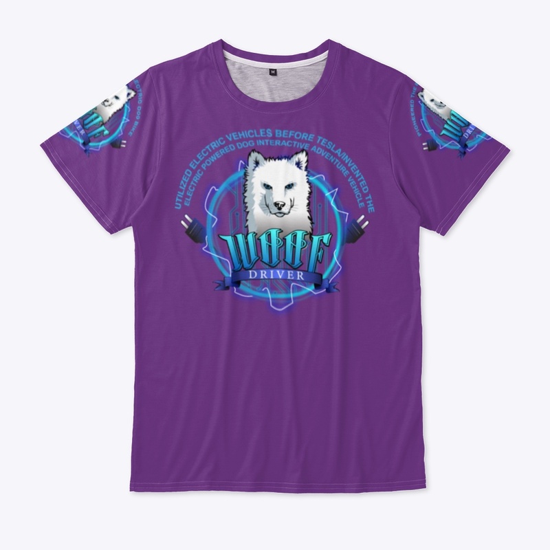 Electric Dog Vehicles All-Over-Print