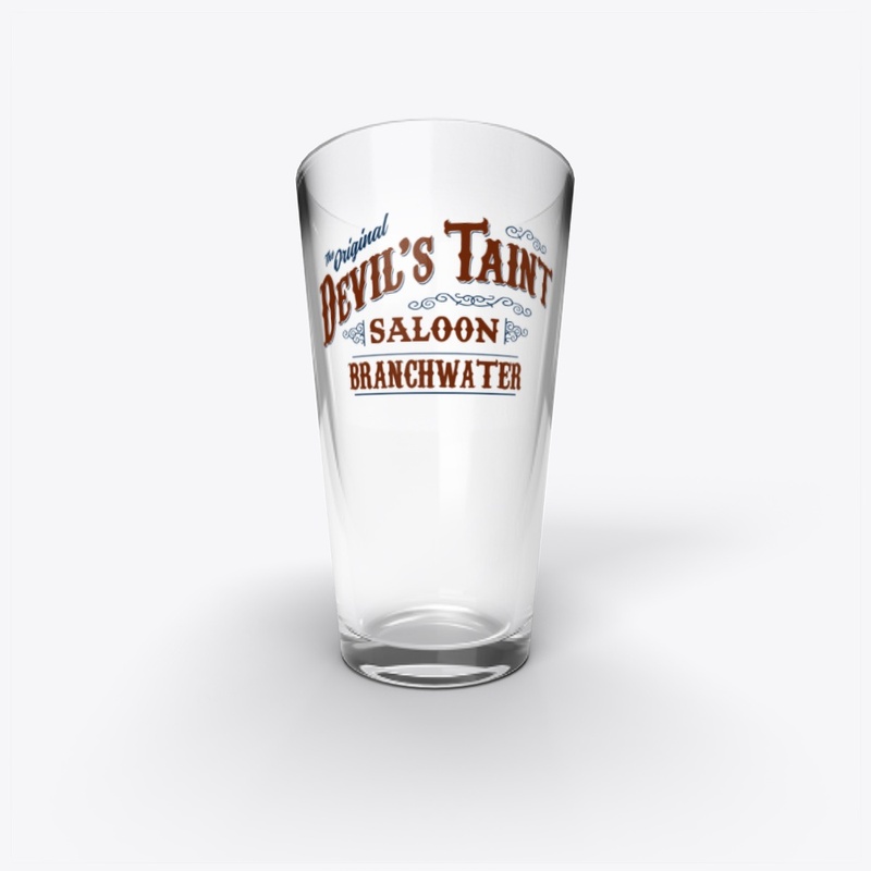 Miracle Workers Devil's Taint Pint Glass