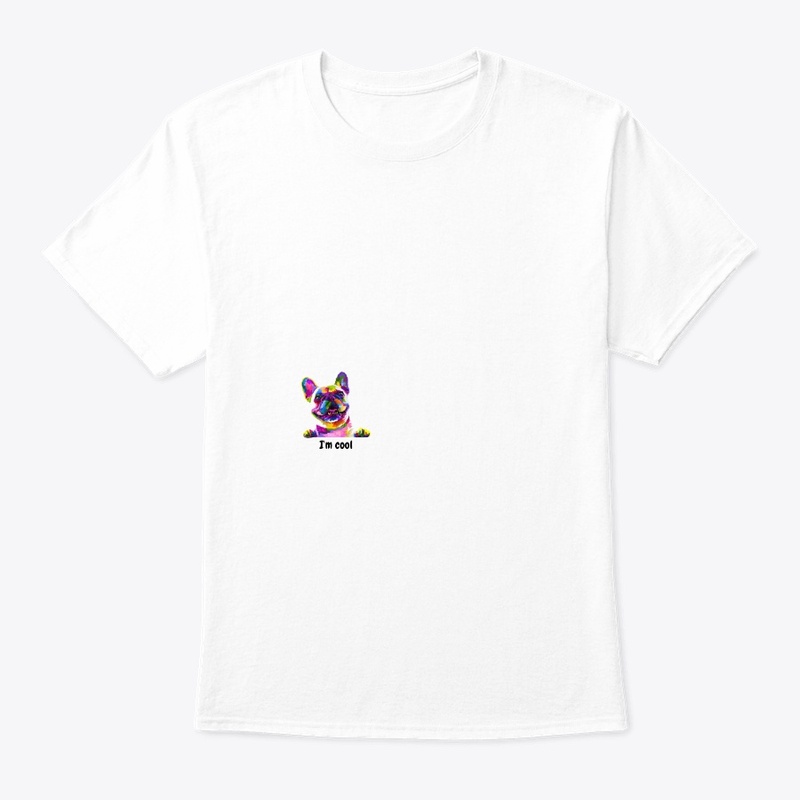 Cool ColorfulDog GraphicT-Shirt & Hoodie