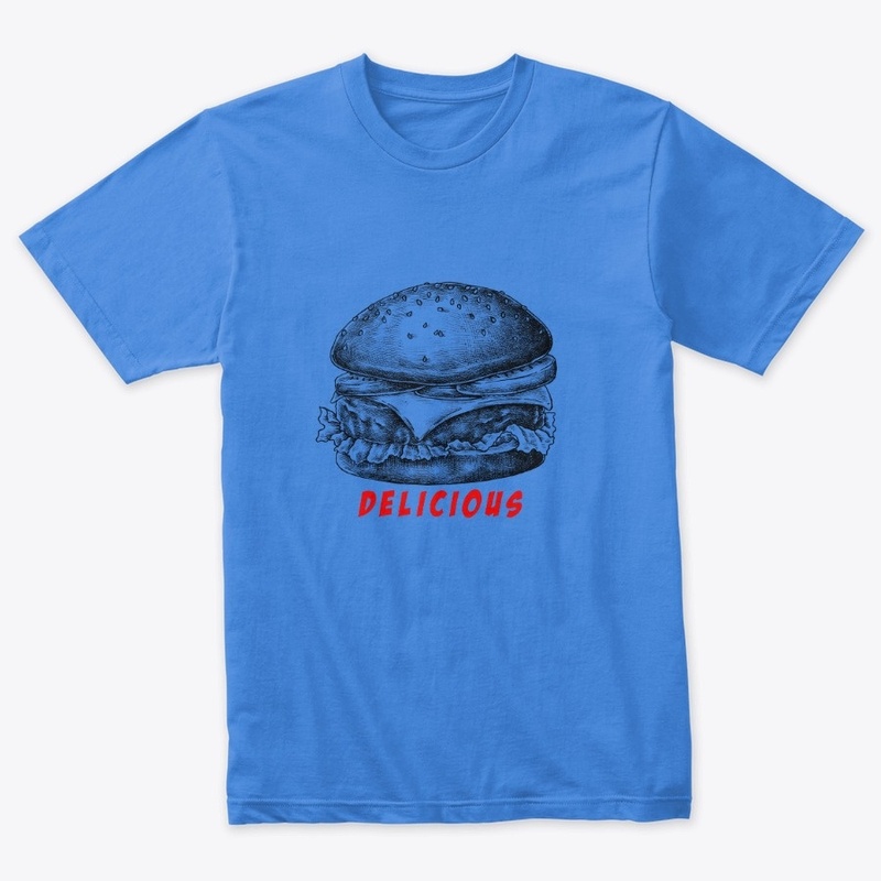 funny burger t-shirts