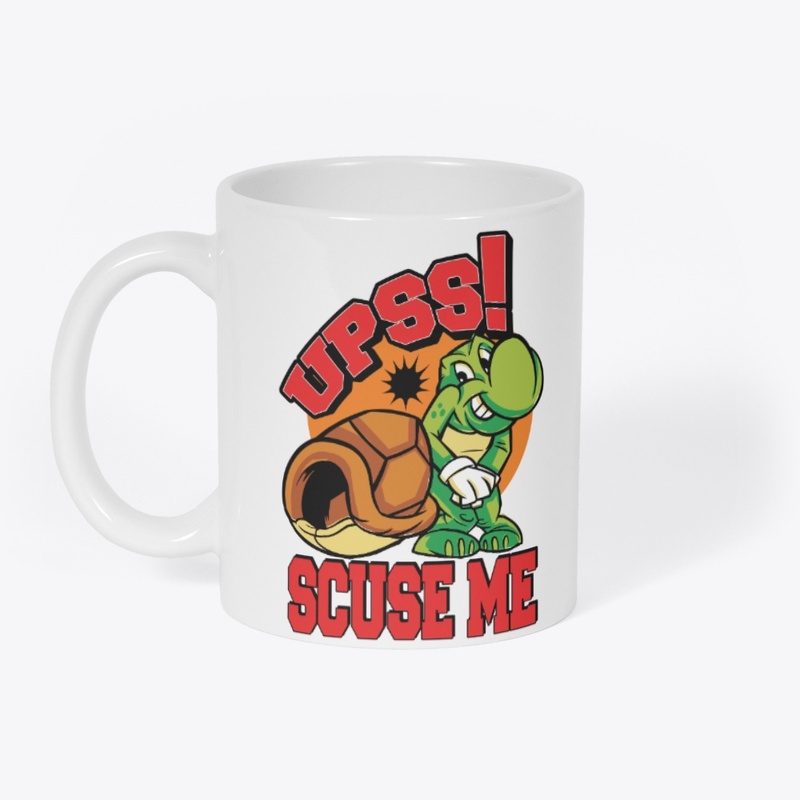 Scuse Me White T-Shirt