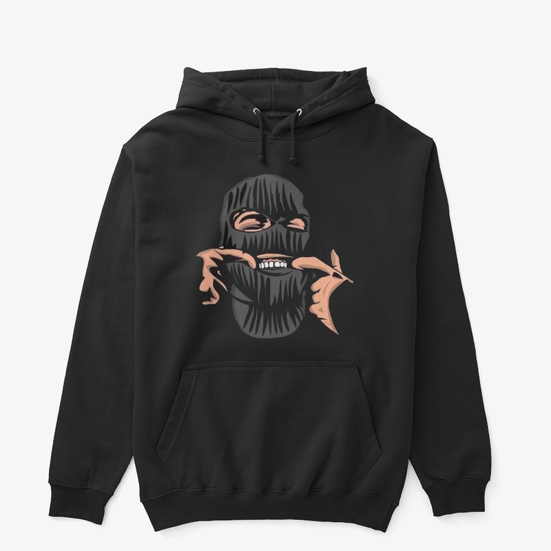Mask Graphic Hoodie
