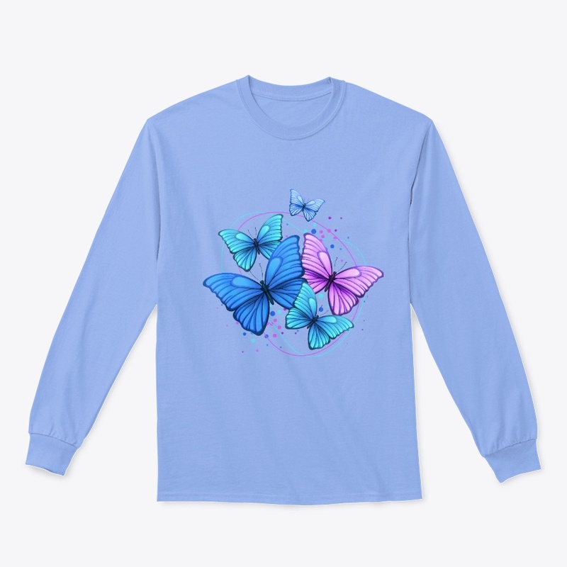 Butterfly T-Shirt, Minimalist Animal tee
