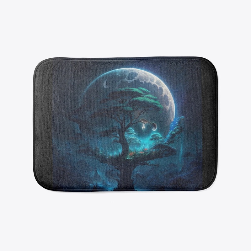 Planet and tree