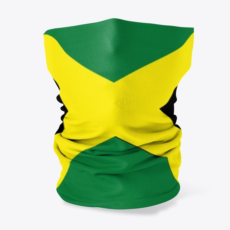 Jamaica Flag Neck Gaiter