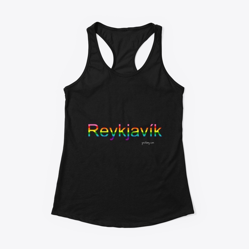 Reykjavik Pride Rainbow Flag Apparel