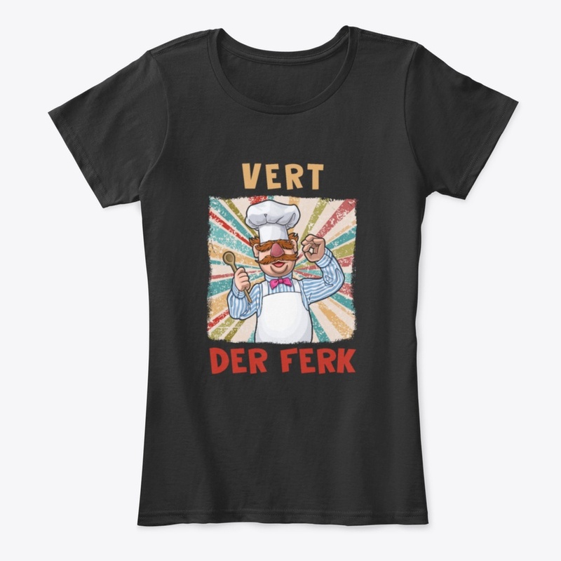 Retro Vintage Vert Der Ferk Hoodie