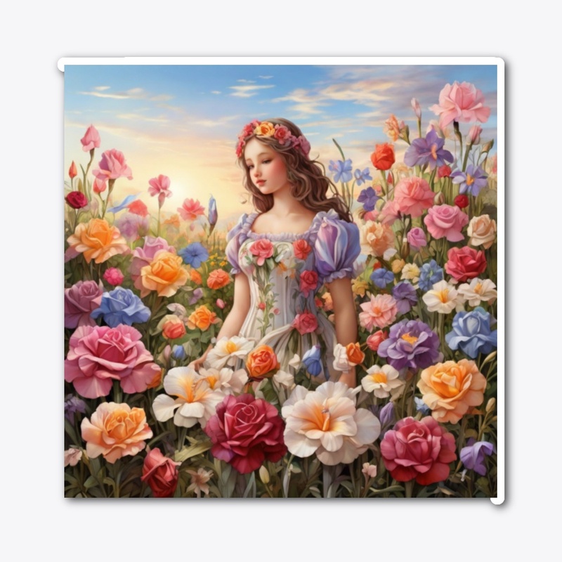 Flower farm garden