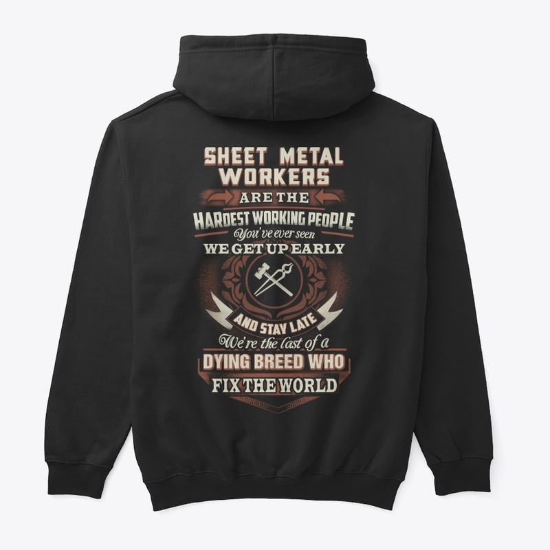 Sheet Metal Worker Warrior Hoodie 