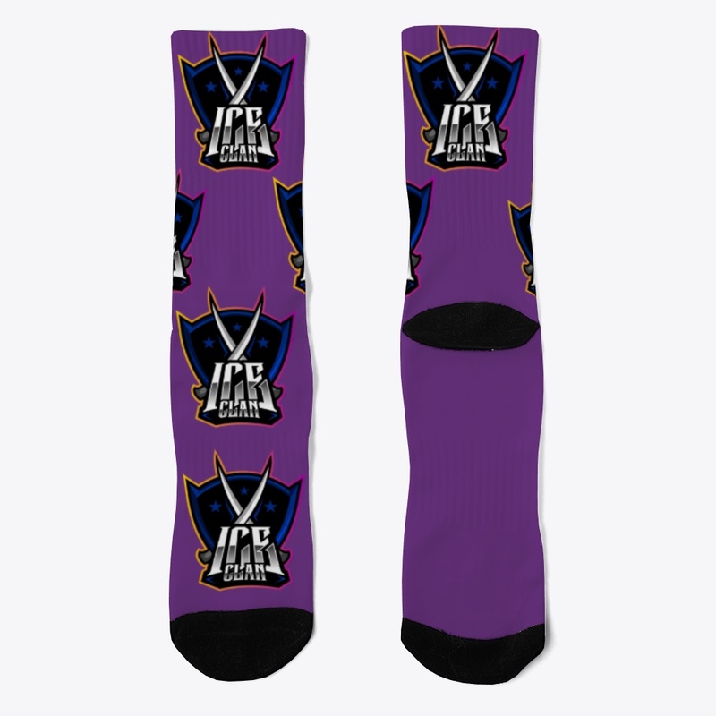 ICE logo socks